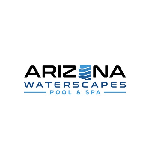Design vincitore del contest "We need a professional logo to promote a luxury swimming pool company."