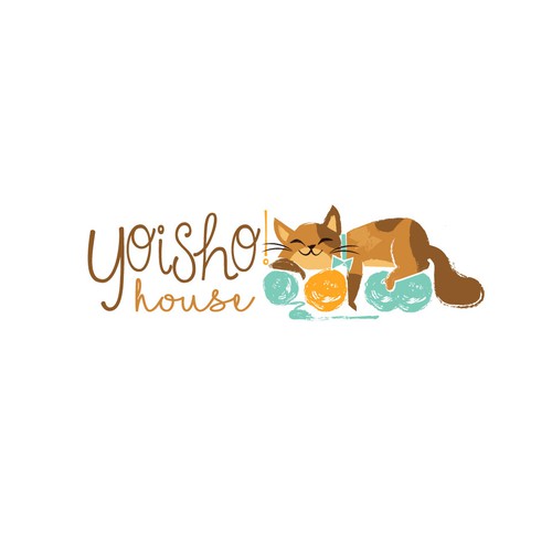 Cute, classy but playful cat logo for online toy & gift shop Design by lindalogo