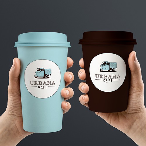 Download Custom Paper Cups For Urbana Cafe Cup Or Mug Contest 99designs