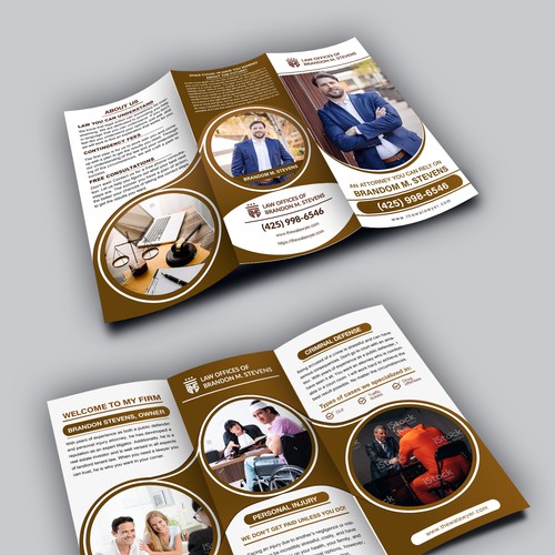 Help me grow my law firm - design my brochure Design by vijoy