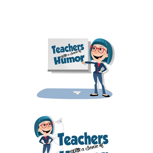 Create a catchy design that captures the fun and humor of teaching! Design by Cchick STUDIO