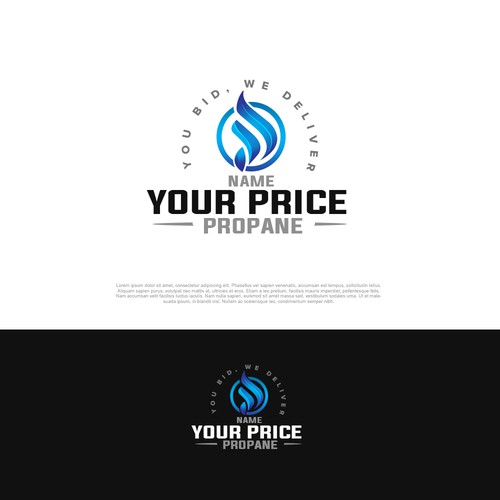 we need a design that will grab the eye for ordering propane and propane pricing. Design by pixelgrapiks