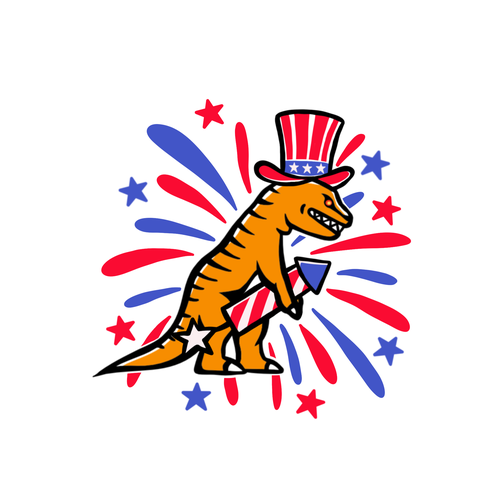 DesignbynomadさんのFourth of July Themed Logoデザイン