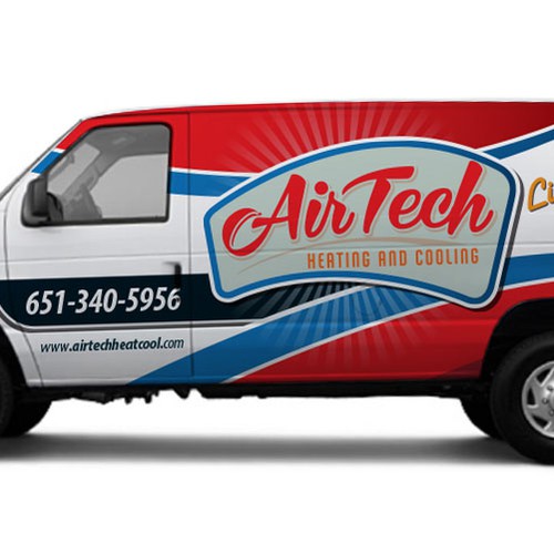 Create the next signage for Airtech heating and cooling Design by Priyo