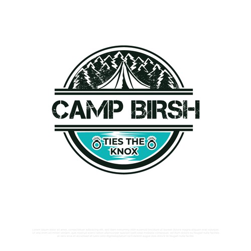 Design Our Camp-Themed Wedding Logo! Design por MagsArt