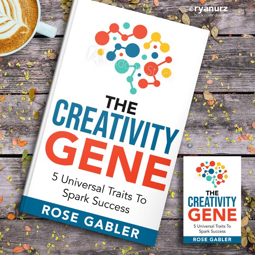 Design a powerful book cover to inspire creativity and connection! Design by ryanurz