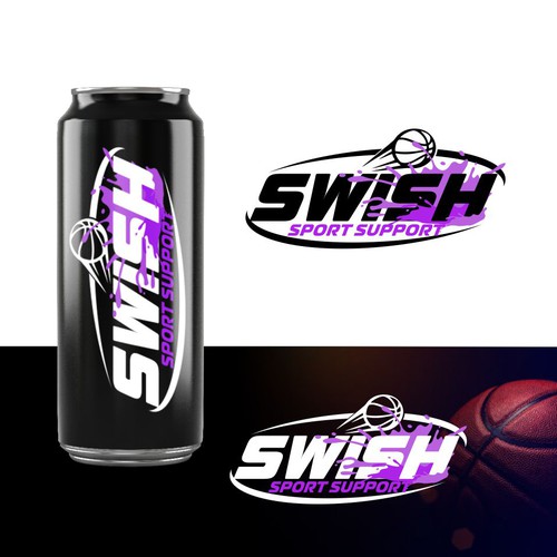 Swish - A New Sports Drink! Design by MNZT73