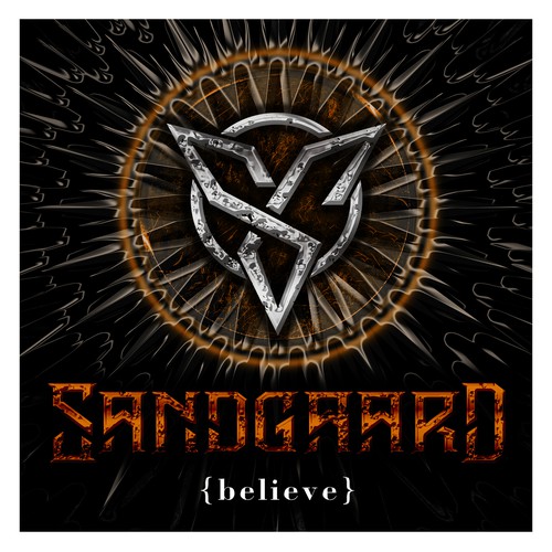 SANDGAARD - Album Cover for Spotify / Apple Music Design by Abelina Cantika