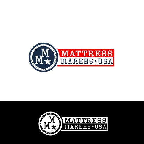 Logo design for b2b USA mattress company Design by ArtBeats