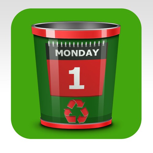 icon or button design for MyBin iPhone App デザイン by Marius_3w
