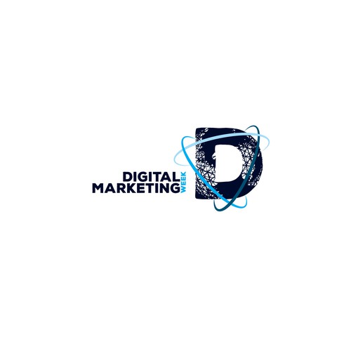 Logo for a digital marketing conference Design by threeative Designs