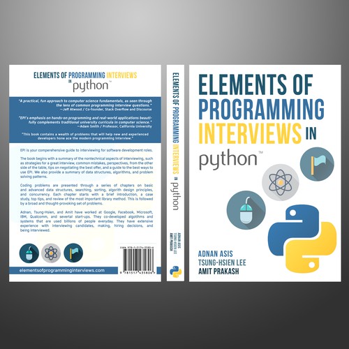 Best Selling Book in Computer Science Needs a New Cover Design by HENRY Designs™