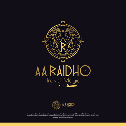 Magical Luxury Travel Agency Design by Flamerro
