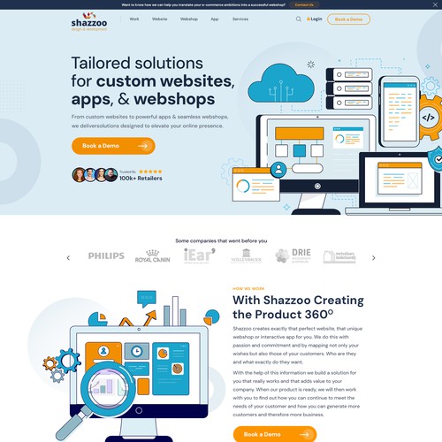 New website for software development company Design by Jasmin_A (AMPLE)