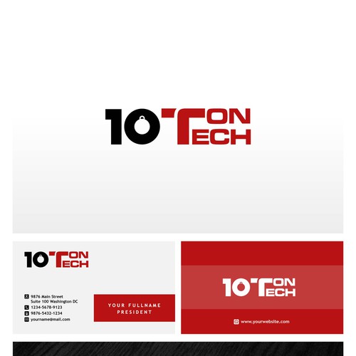 Help "10 Ton Tech" with a new logo Design by Fierda Designs