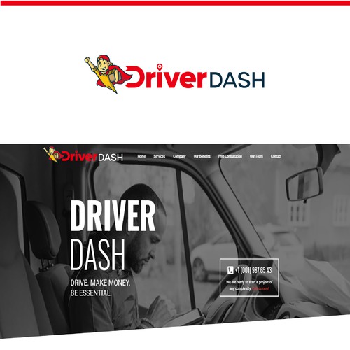 Logo for Driver Dash! Design by Sakib_Ahmed