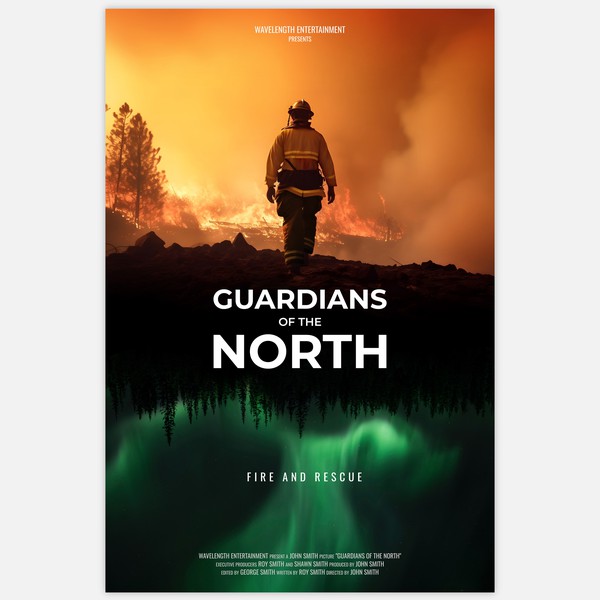 Design by Patricia Hunt titled "Poster for a documentary series"