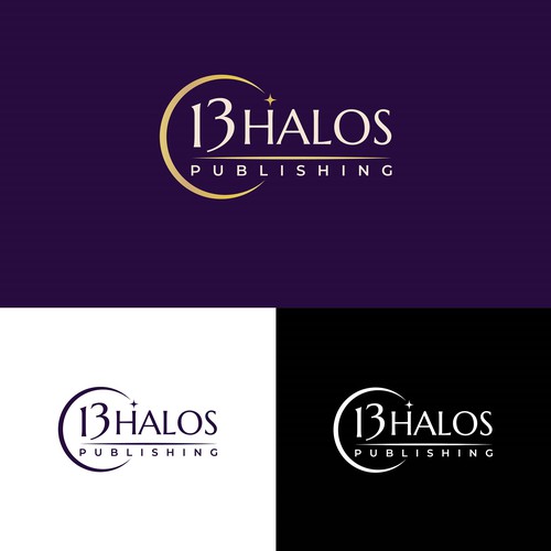 13 Halos Publishing logo Diseño de choryTN