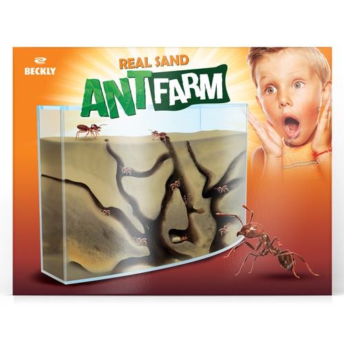 Eye Catching Ant Farm Box Design Design by tomdesign.org