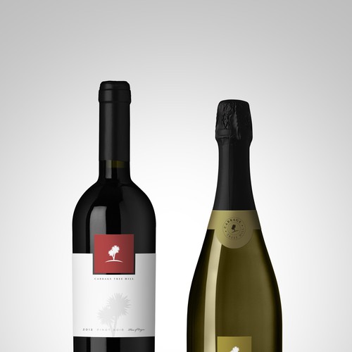 Create a wine label that is simple yet fun Diseño de Dan Newman