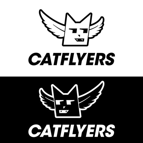 Design di Blend images to create flying cat sneaker logo: CATFLYERS di citra1988