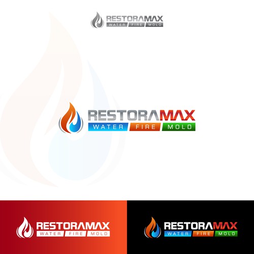 Restoration Company Branding. Design by Pau Pixzel
