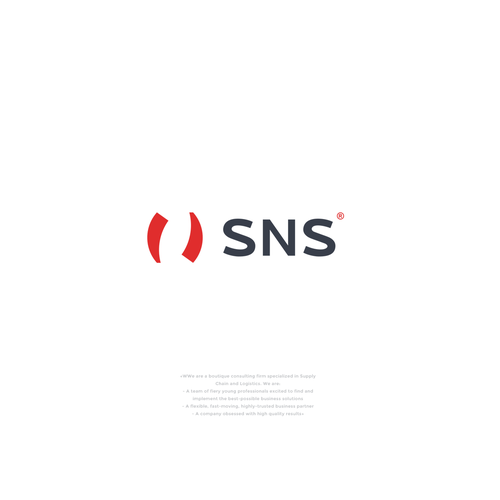 SNS needs an Uplifted New Logo Réalisé par mr.giraffe.design