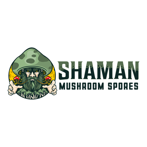 Magic mushroom spore logo for e-commerce business Design by VOLVE