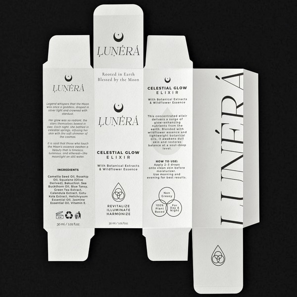 Lunera Cosmetics Branding 