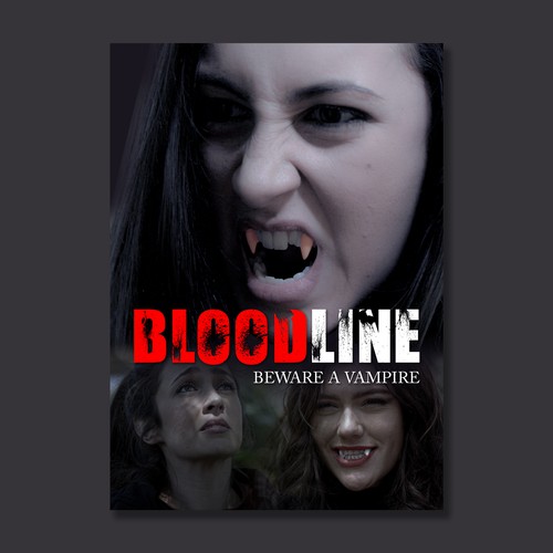 Vampire Poster Design Design by A_Ndesign