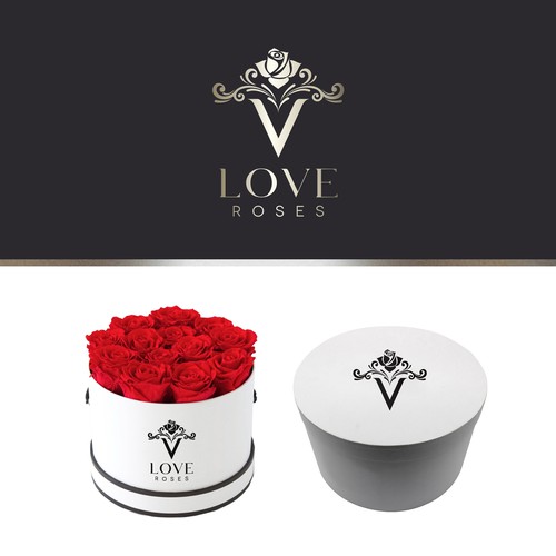 Luxury Real  Roses startup needs logo Design by T-Design