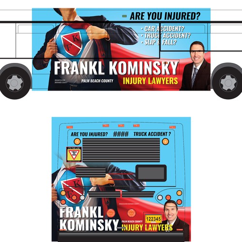 Bus Designs for a Law Firm Design by RED DOT