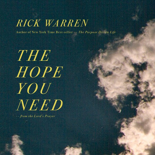 Design Rick Warren's New Book Cover Ontwerp door Jchoura