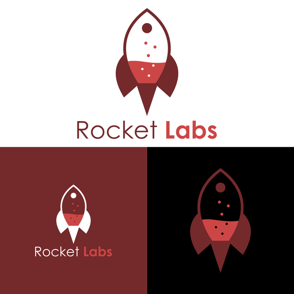 Design by fery_s titled "rocket labs logo"