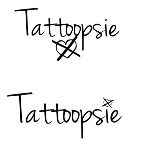 Create a logo for temporary tattoo company Logo design contest