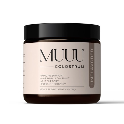 Designs | Design an aesthetic label for our Colostrum Product | Product ...