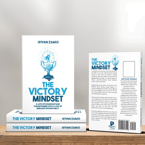 Design a powerful "Victory Mindset" book cover [no boring designers allowed!]-ontwerp door T.Primada