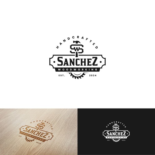 Wood burning logo Design by luckysan
