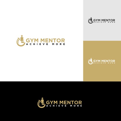 Gym Mentor - LOGO Design by keoart