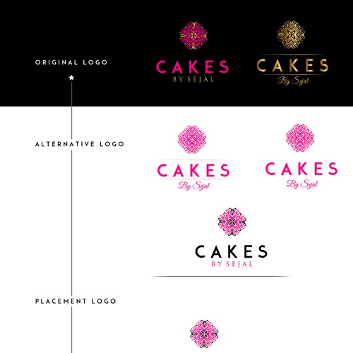 New logo for a young and inspiring luxury wedding cake company Design by Ash15