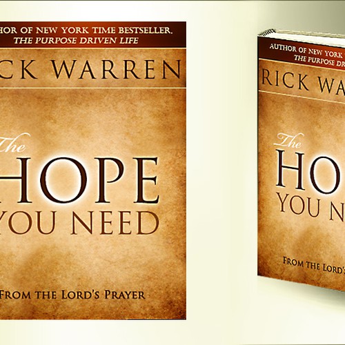 Design Rick Warren's New Book Cover Design réalisé par Endrias