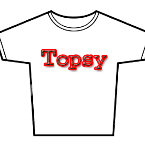 T-shirt for Topsy Design por farhan ali