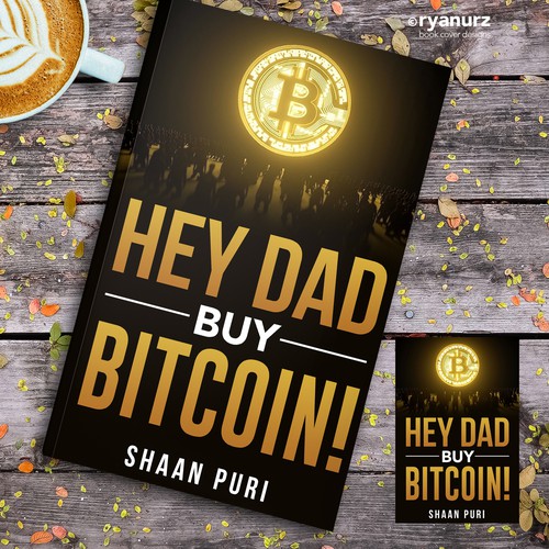 Bitcoin Book Cover Contest! Design by ryanurz