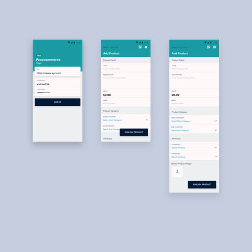 Designs | Create UI/UX for custom Android app | App design contest