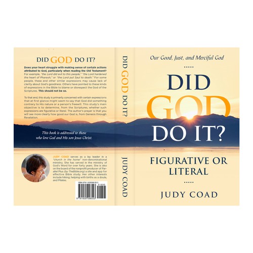 Design book cover and e-book cover  for book showing the goodness of God Design by aksaramantra