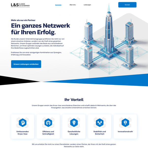 Design by Randy Yanuar titled "Networkin company from German"