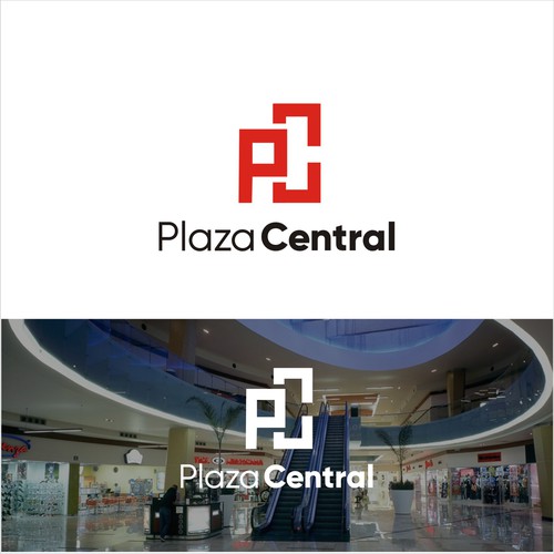 Logotipo Plaza Central Design by LOGOMAN*
