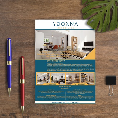 Postal, flyer o impreso propuesta en el concurso por EmonsSpace