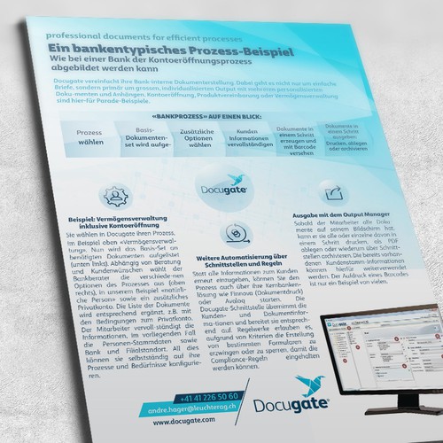 Brochure contest entry by Tochka Design