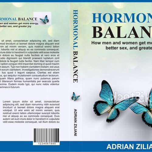 Cover Design for an Amazon Bestseller!Book Title "How to gain Hormonal
Balance" book Subtitle " Creating energy and joy  Design by crowzart designs